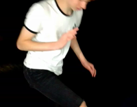 guy white shirt gets tossed into pool by friend