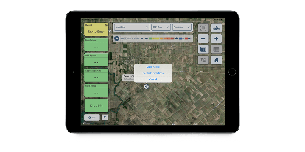 climate fieldview black app or white