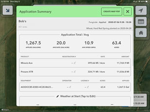 Climate FieldView app application summary