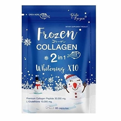 Frozen Collagen 2 in 1 Skin Whitening Capsules,0.00