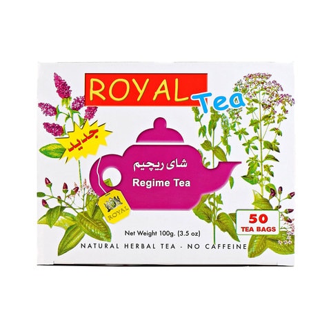 Royal Regime Tea 50 Tea Bags,0.00