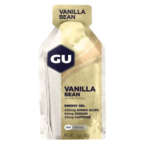 GU Vanilla Bean Energy Gel 32g,0.00