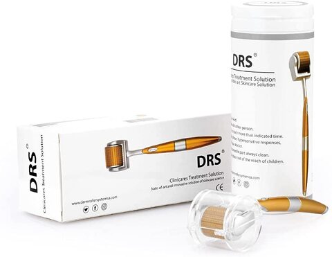 ZGTS Derma Roller Luxury Titanium Micro Needle.5 ml, Gold,0.00
