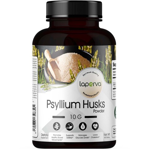 Laperva Psyllium Husks 340 Gm 10 mg,0.00