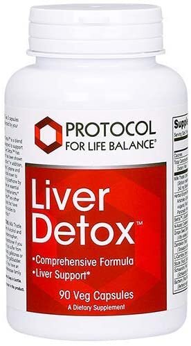 Protocol for Life Balance, Liver Detox Support, 90 Veg Capsules,0.00