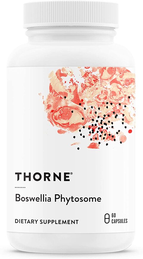 Thorne Research, Boswellia Phytosome, Indian Frankincense (Boswellia Extract) Supplement, 60 Capsules,0.00