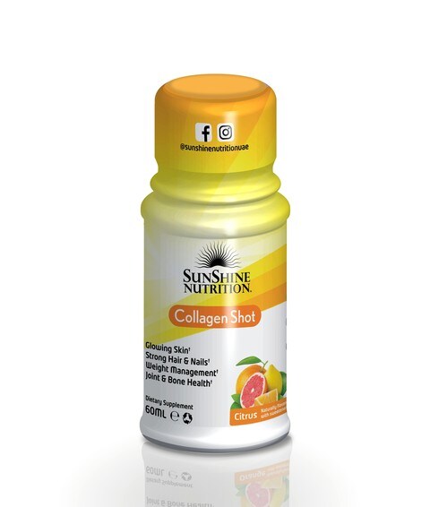 Sunshine Nutrition Collagen Shots Citrus 60ml,0.00