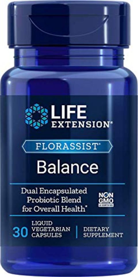 Life Extension Florassist Probiotic 30 Vegetarian Capsules,0.00