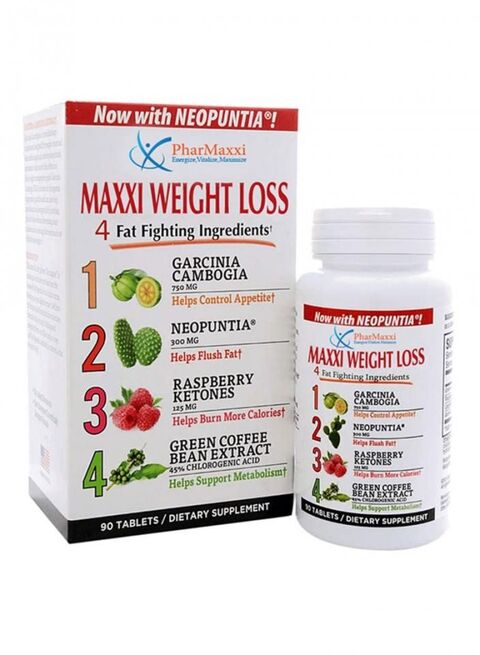 Pharmaxxi Maxxi Weight Loss Tablets, 90 Tablets,0.00