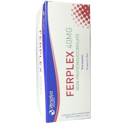Ferplex Iron 800MG/15ml Oral Solution Vial 10's,0.00