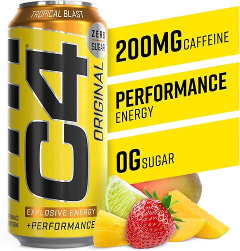 Cellucor C4 Original Otg Carbonated, Tropical Blast, 16 Oz,0.00