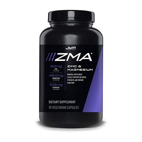 Jym Supplement Science Zma Zinc/Magnesium Capsules Supplement - Zinc, Magnesium And Vitamin B6, Jym Supplemental Science, 90 Vegetarian Capsules,0.00