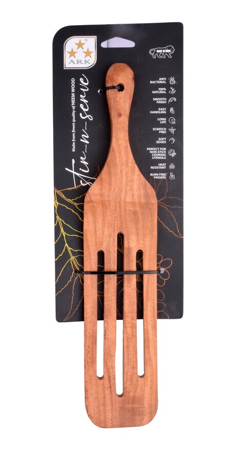 ARK 13 Inch Wooden Slotted Spurtle,0.00