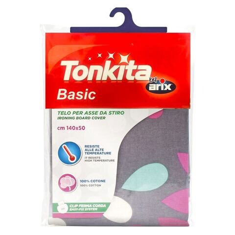 Arix Tonkita Basic Ironing Board Cover Multicolour 140x50cm,0.00