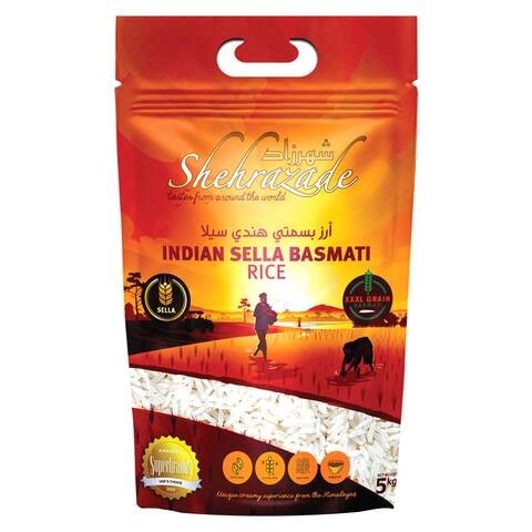 Shehrazade Sella 1121 Indian Basmati Rice 5kg,0.00