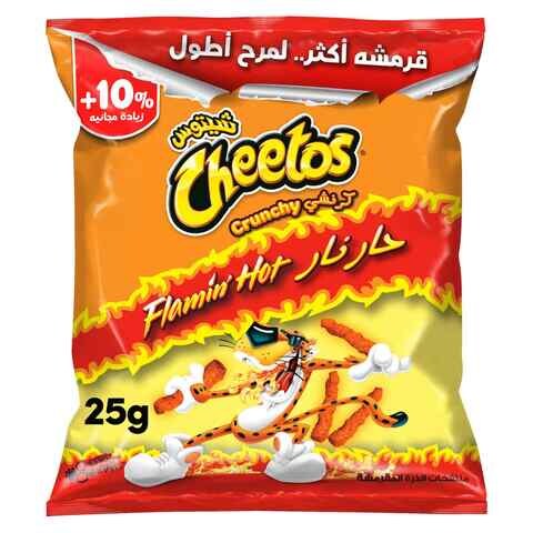 Cheetos Crunchy Flaming Hot 25g,0.00
