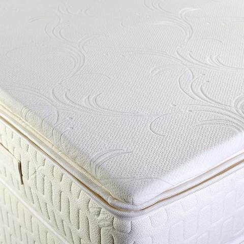 King Koil Visco Elastic Memory Foam Mattress Topper MFT180190 White 180x190cm,0.00