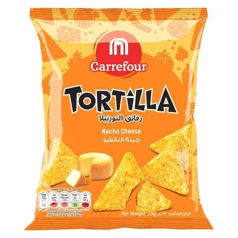 Carrefour Nacho Cheese Tortilla Chips 23g,0.00