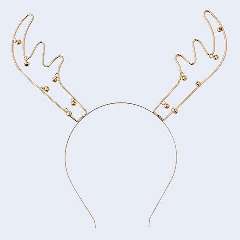Reindeer Antlers Metal Headband,0.00