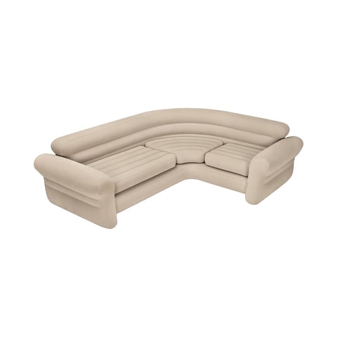 Intex Inflatable Corner Sofa For Indoor Use With Armrests,0.00