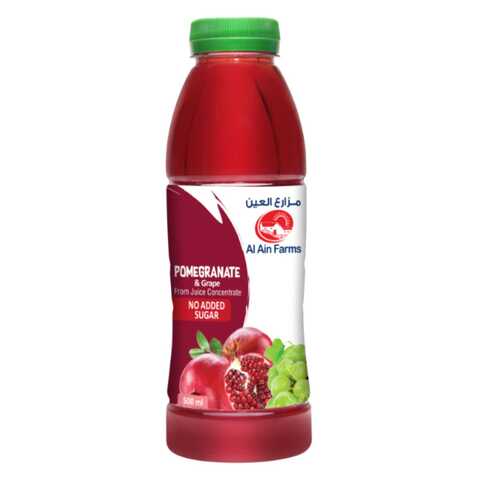 Al Ain Farms Pomegranate And Grape Juice 500ml
