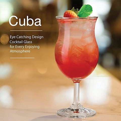 Ocean - Cuba Poco Grande Glass 350Ml 6 Pc Set-522H12,0.00