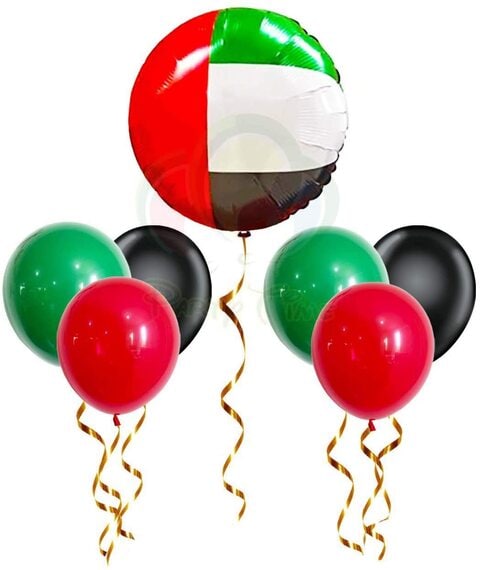 Party Time 7pcs UAE National Day Balloon Set of 18