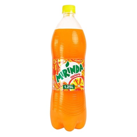 Mirinda Orange Carbonated Soft Drink Plastic Bottle 1.25L,0.00