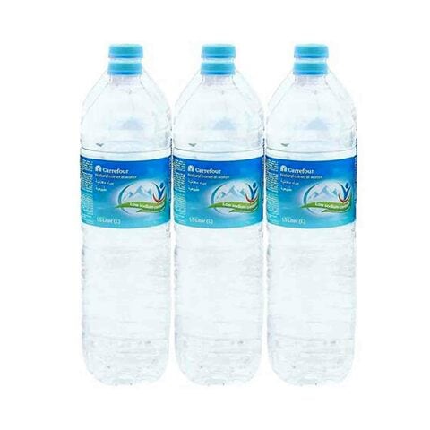 Carrefour Mineral Water 1.5L Pack of 6,0.00