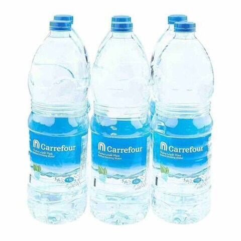 Carrefour Drinking Water 1.5L Pack of 6,0.00