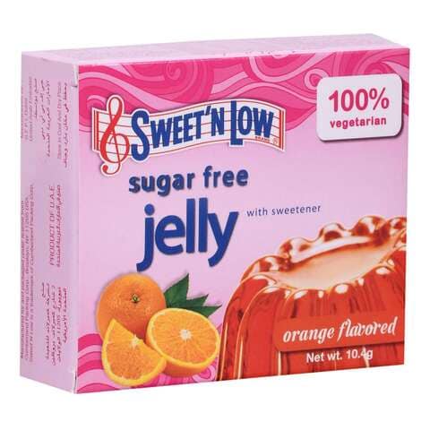 Sweet'N Low Sugar-Free Jelly With Sweetener Orange Flavoured 10.4g