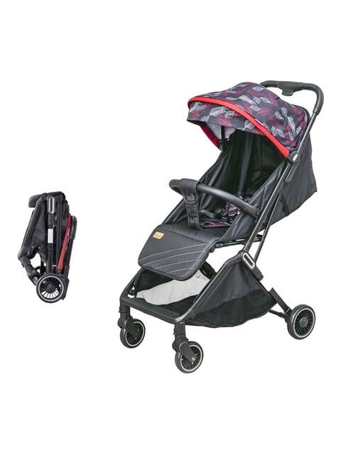 Moon Pronto Autofold Stroller, Leaf Pattern,0.00
