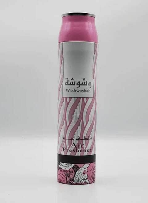 Lattafa Washwashah Air Freshener Clear, 300ml,0.00