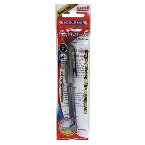 Uni-Ball Signo Broad Gel Ink Rollerball Pen Blue