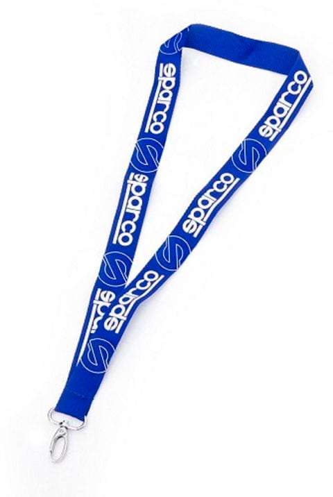 Sparco - Lanyard Double Blister Blue,0.00