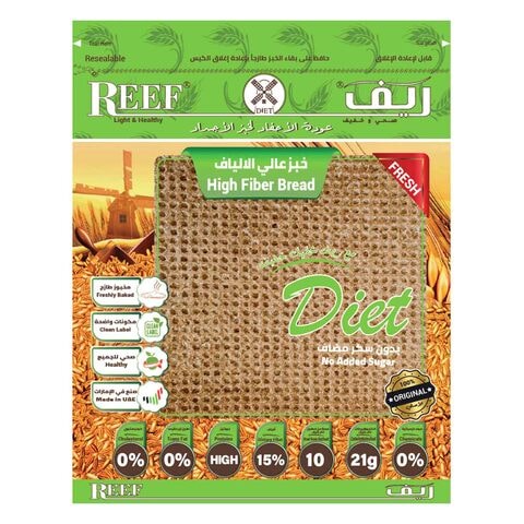 Reef Healthy High Fiber Bread 270g