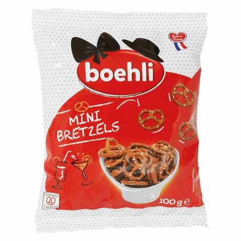 Boehli Mini Bretzels 100g,0.00