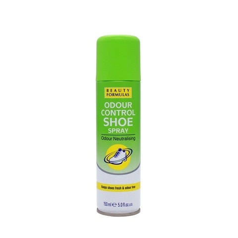 Beauty Formulas Shoe Spray Odour Control, 150ml: 07733,0.00