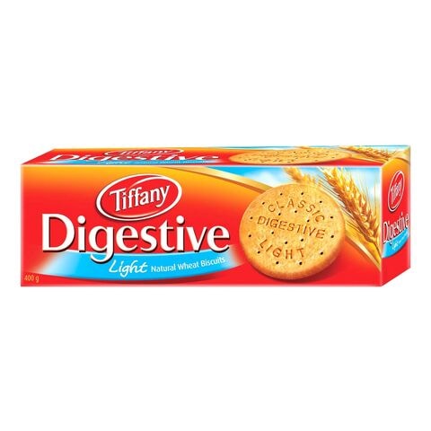 Tiffany Digestive Light Natural Wheat Biscuits 400g,0.00