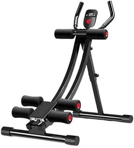 Max Strength Abdominal Trainers, Adjustable 2 In 1 Power Plank And Sit Up Bench Core Exercise Machine With Led Display Waist Trainer 5 Minutes Shaper Vertical Trainer Fitness Equipment,0.00