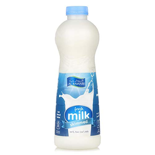 Al Rawabi Fresh Skimmed Dairy Milk U.A.E, 1 Litre,0.00