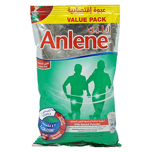 ANCHOR Anlene Low Fat Milk Powder, 350 gm (Pouch),0.00