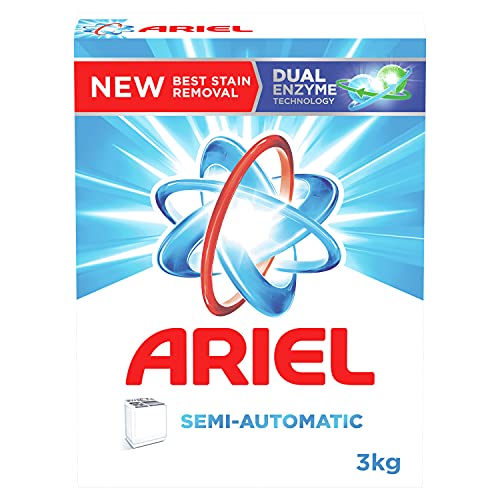 Ariel Powder Laundry Detergent, Original Scent, 3 KG