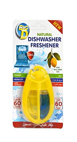 Big D Dishwasher Freshener, Lemon Zest,0.00
