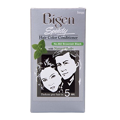 Bigen Speedy Hair Color Conditioner Brownish Black,0.00