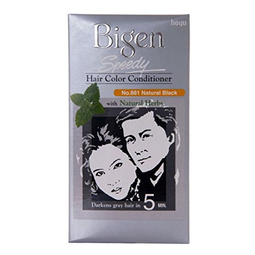 Bigen Speedy Hair Color Conditioner Natural Black,0.00