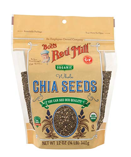 Bobs Red Mill Organic Chia Seeds, 12 Ounce