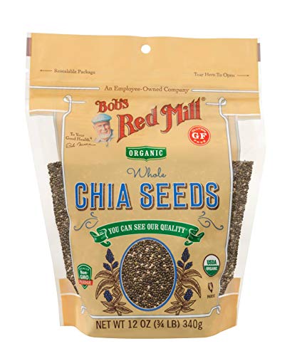 Bobs Red Mill Organic Chia Seeds, 12 Ounce,0.00