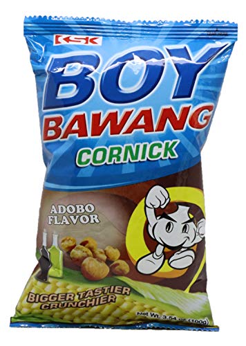 KSK Boy Bawang Cornick Adobo Flavor, 100 gm,0.00