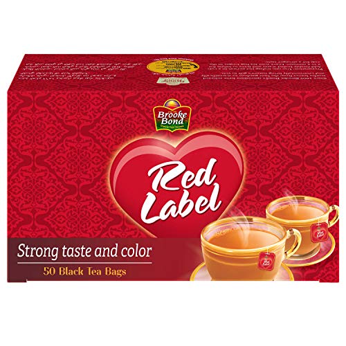 Brooke Bond Red Label Black Tea - 50 bags,0.00
